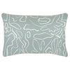Cushion Cover-Coastal Fringe-Playa Seafoam-45cm x 45cm
