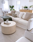 Cushion Cover-With Piping-Maze Taupe-60cm x 60cm