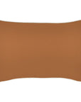 Cushion Cover-With Piping-Solid Rust-35cm x 50cm