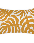 Cushion Cover-With Piping-Casa Palms Gold White-35cm x 50cm