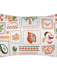 Cushion Cover-With Piping-Fruit Salad White-35cm x 50cm