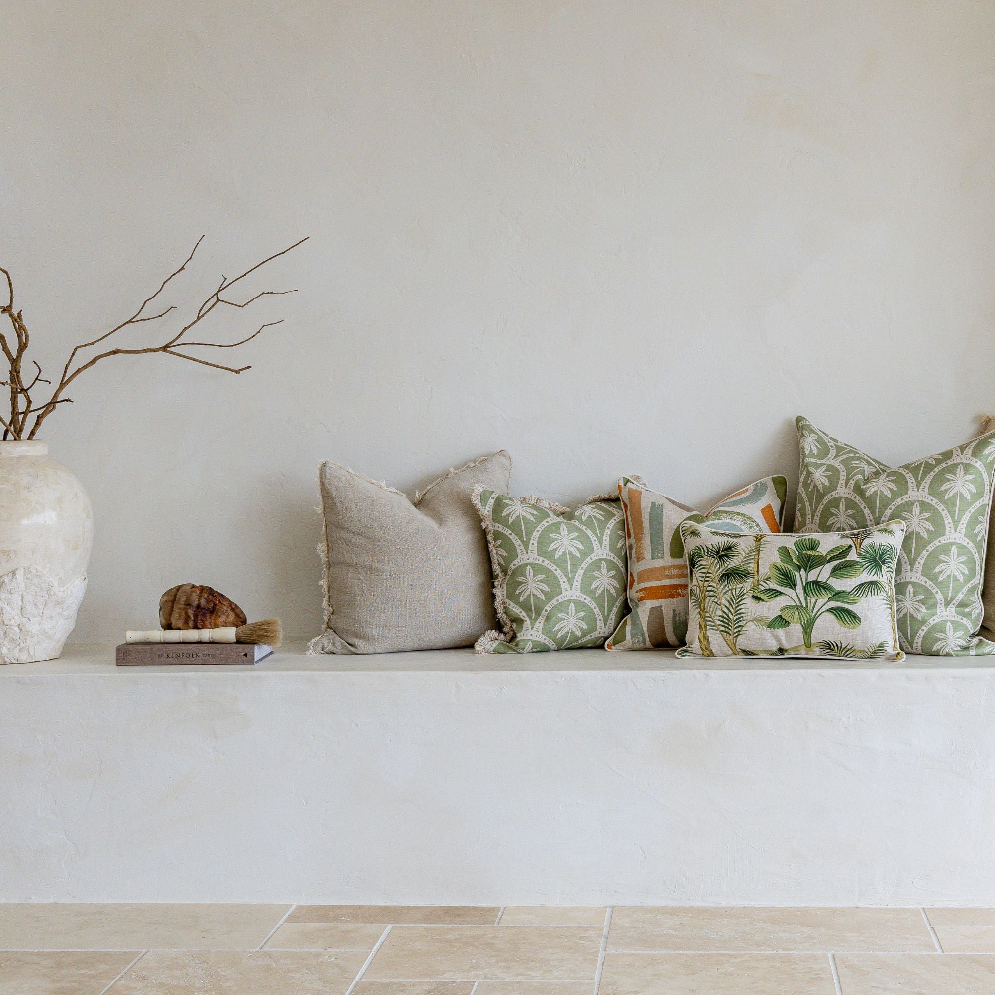 Cushion Cover-With Piping-Botanica-35cm x 50cm