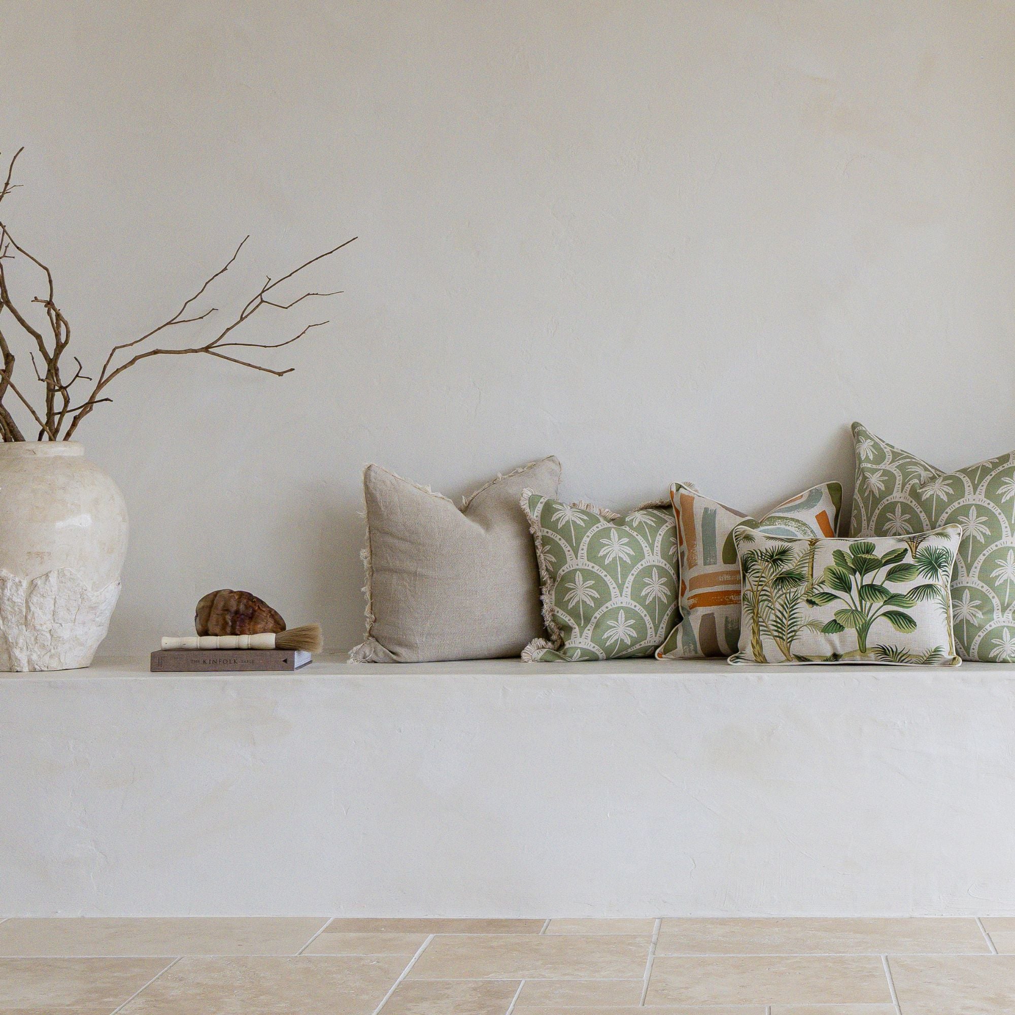 Cushion Cover-With Piping-Botanica-35cm x 50cm
