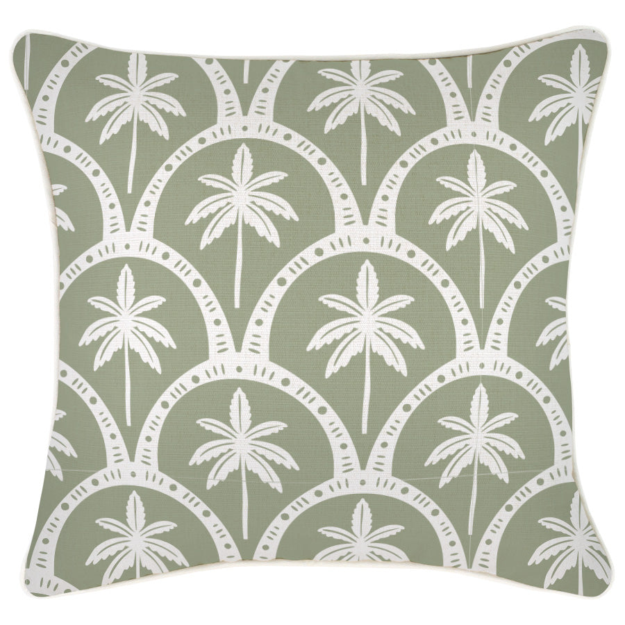 Cushion Cover-With Piping-Corfu Sage-45cm x 45cm