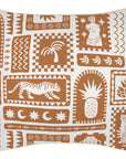 Cushion Cover-With Piping-Naxos Rust-45cm x 45cm