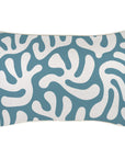 Cushion Cover-With Piping-Coral Sea Blue-35cm x 50cm