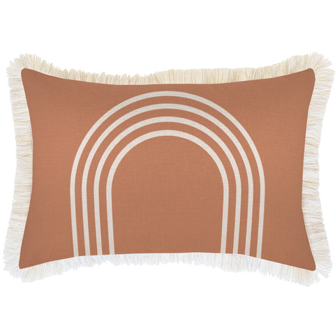 Cushion Cover-Coastal Fringe-Rising Sun-35cm x 50cm