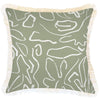 Cushion Cover-With Piping-Playa Sage-35cm x 50cm