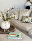 Cushion Cover-Coastal Fringe-Alfresco Sage-35cm x 50cm