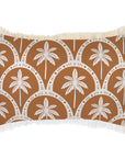Cushion Cover-Coastal Fringe-Corfu Rust-35cm x 50cm