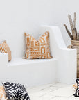 Cushion Cover-Coastal Fringe-Naxos Rust-60cm x 60cm