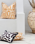 Cushion Cover-Coastal Fringe-Naxos Rust-60cm x 60cm