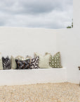 Cushion Cover-Coastal Fringe-Naxos Sage-60cm x 60cm