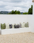 Cushion Cover-Coastal Fringe Black-Tavarua-35cm x 50cm