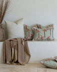 Cushion Cover-Coastal Fringe-Oasis Seafoam-45cm x 45cm