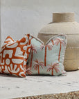 Cushion Cover-Coastal Fringe-Oasis Seafoam-45cm x 45cm
