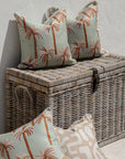 Cushion Cover-Coastal Fringe-Oasis Sage-45cm x 45cm