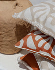 Cushion Cover-Coastal Fringe-Sand Beige-45cm x 45cm