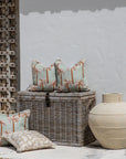 Cushion Cover-Coastal Fringe-Sand Beige-45cm x 45cm