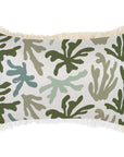 Cushion Cover-Coastal Fringe-Seaweed-35cm x 50cm