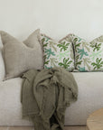 Cushion Cover-Coastal Fringe-Seaweed-45cm x 45cm