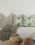 Cushion Cover-Coastal Fringe-Seaweed-45cm x 45cm