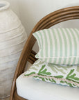 Cushion Cover-Coastal Fringe-Seaweed-45cm x 45cm