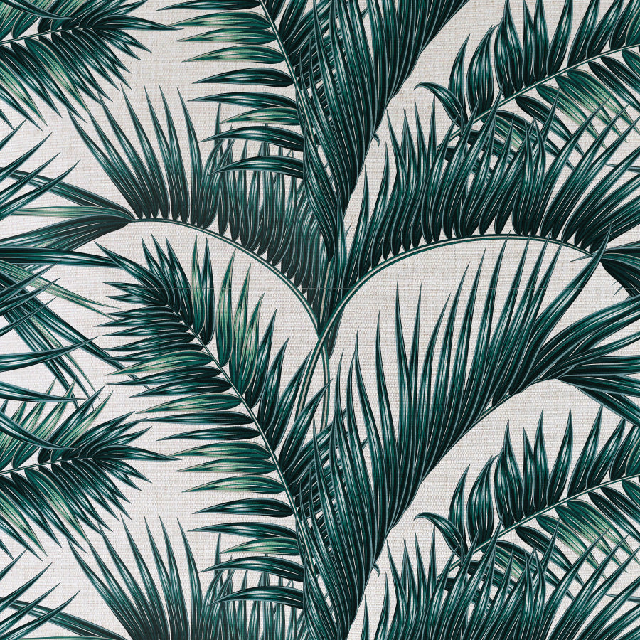 Cushion Cover-With Piping-Palm Fronds-35cm x 50cm