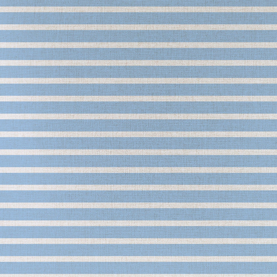 Cushion Cover-With Piping-Hampton Stripe Pale Blue-60cm x 60cm