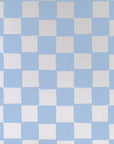 Cushion Cover-Coastal Fringe-Check Blue White-60cm x 60cm