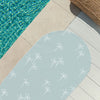 Arch Travel Beach Towel-Palm Cove Seafoam