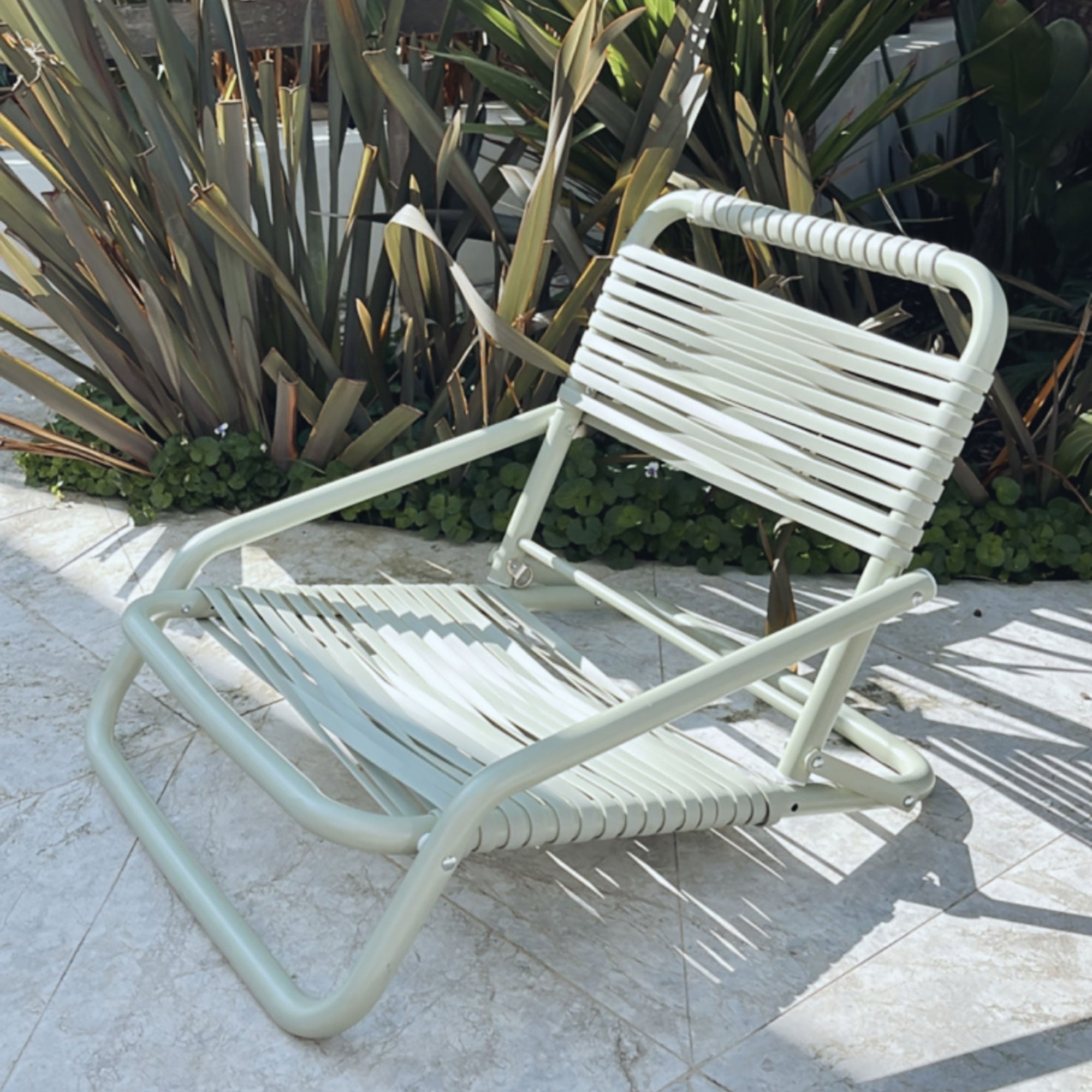 Designer Beach Chair-Sage