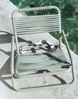 Designer Beach Chair-Sage
