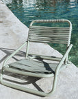 Designer Beach Chair-Sage