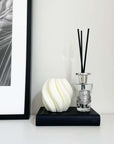 Swirl Candle-Natural-Lime Basil & Citrus
