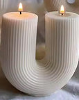 Arch Candle-Natural-Lime, Basil & Citrus