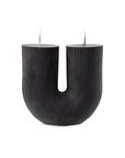 Arch Candle-Black-Cranberry