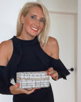 Large Tweed Jewellery Box-Cream