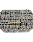 Large Tweed Jewellery Box-Cream
