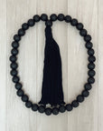 Large Wood Beads-Black