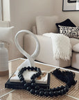 Large Wood Beads-Black