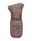 Off Shoulder Mesh Dress-Kai