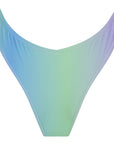 Bandeau Bikini Bottom-Gradient Purple