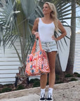 Striped Beach Bag-Bahamas
