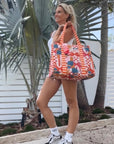 Striped Beach Bag-Bahamas