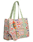 Striped Beach Bag-Jamaica