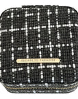 Small Tweed Jewellery Box-Khaki