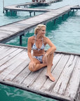 Triangle Bikini Set-Aegean Sea