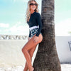 Long Sleeve Surf Suit-Cleo