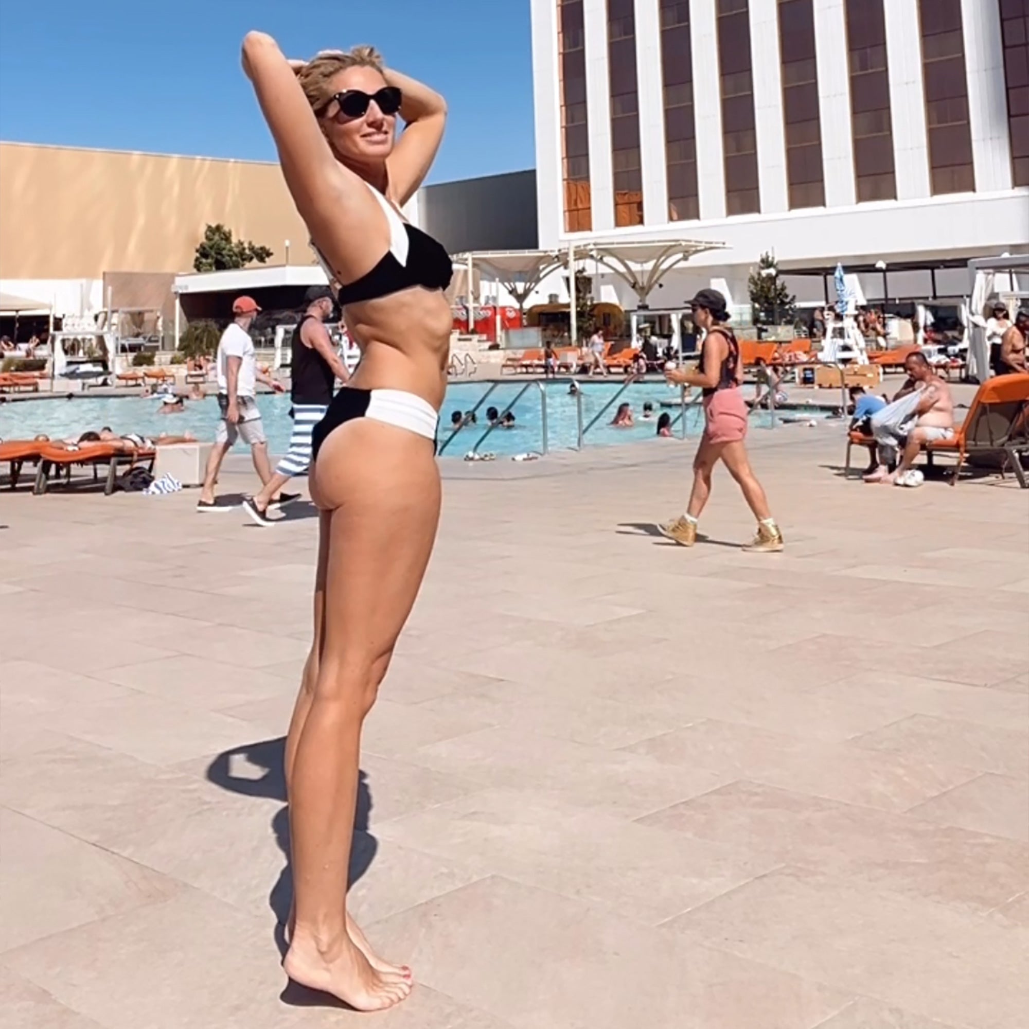White ruched bikini bottom hotsell